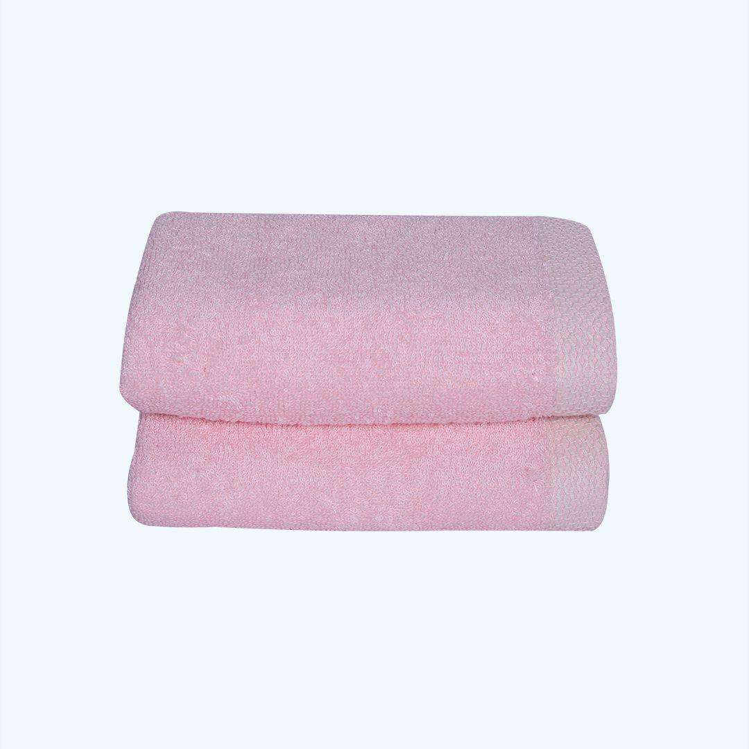 Bamboo Hand Towel Set - Pink