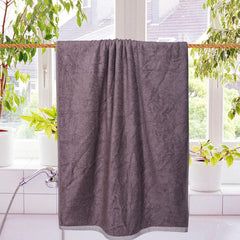 Rangoli Bamboo Towel Ash Grey