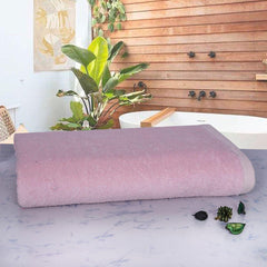 Rangoli Bamboo Towel Pink