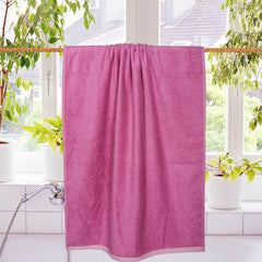 Rangoli Bamboo Towel Purple