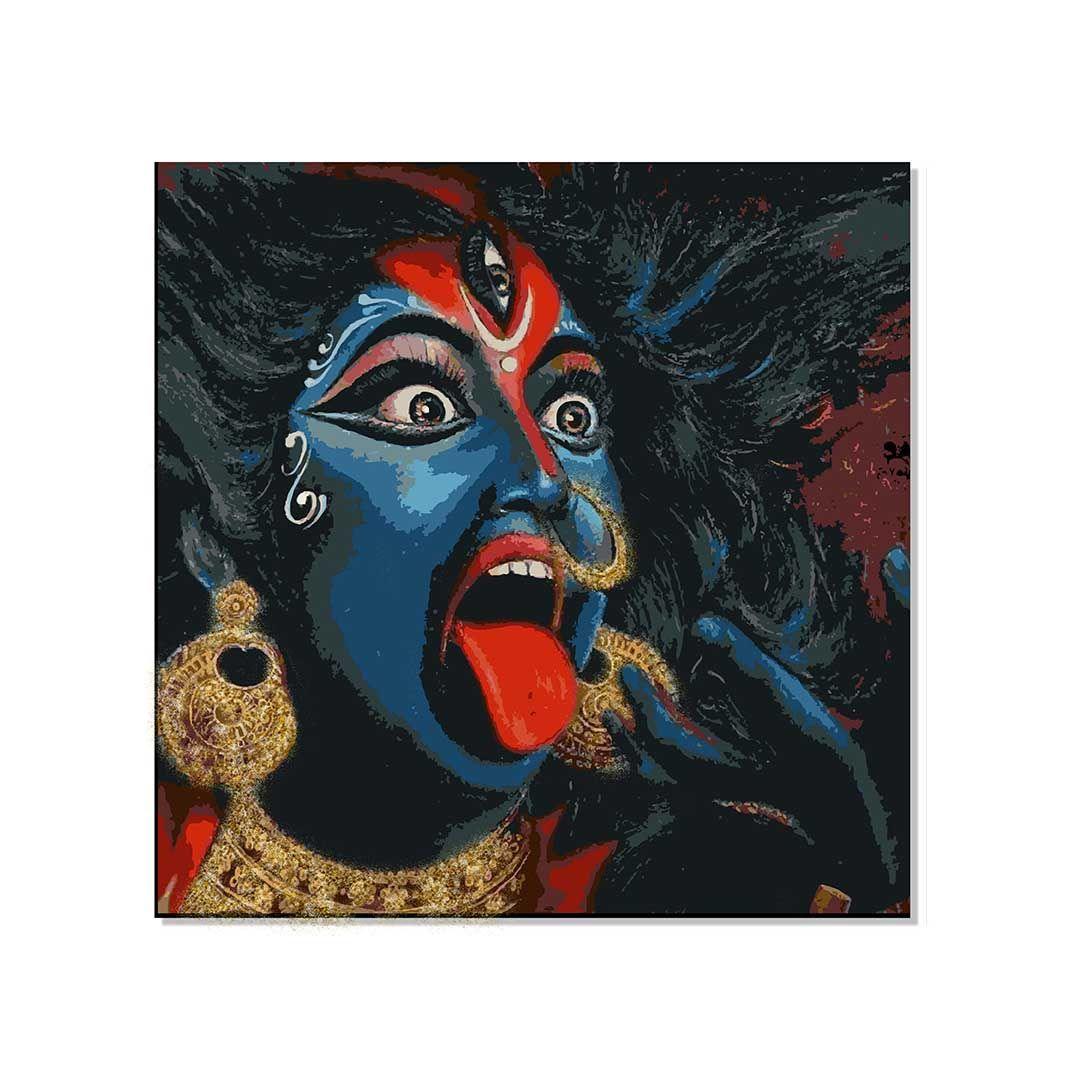 Goddess Kali Canvas Well Canvas 