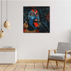 Goddess Kali Canvas Well Canvas For House Decor