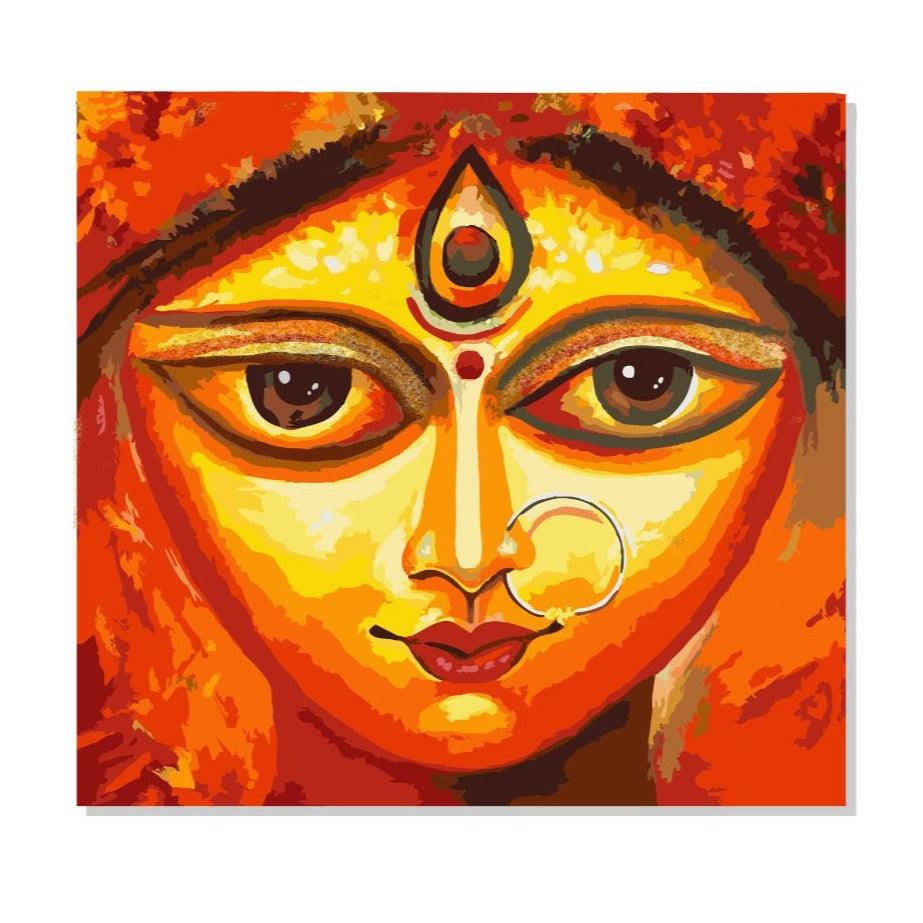 goddess Durga Canvas Well Canvas painting