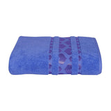 Grace Zero Twist X-Large Cotton Bath Towel - Blue