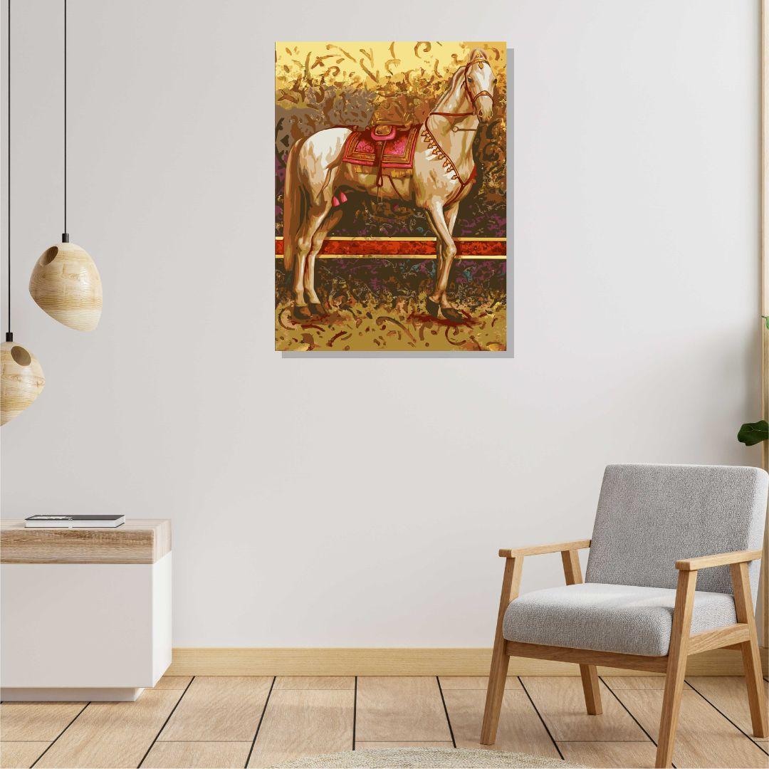 Horse Portrait Canvas Wall Painting For wall decor