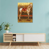 Horse Portrait Canvas Wall Painting Living Room