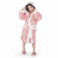 Jacquard Kids Bathrobe 400 GSM - Rangoli