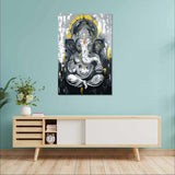 Lord Ganesh Canvas Painting For Wall Decor