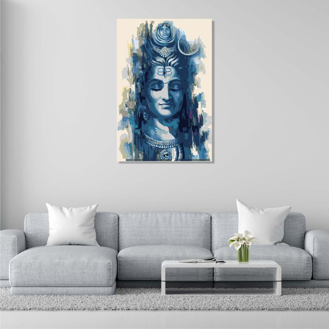 Siva JI Canvas Painting For Living Room