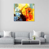 Stallions Canvas Well Canvas Painting For Living  Room